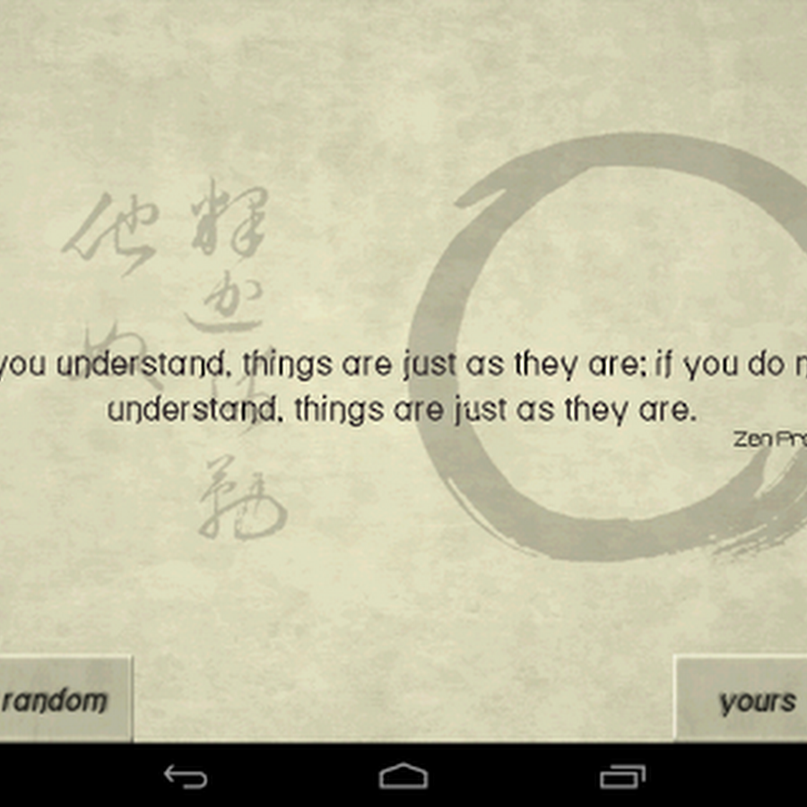 Quotations Zen