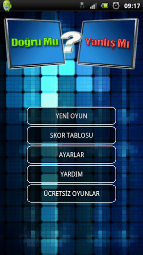 Doğru Yanlış Test