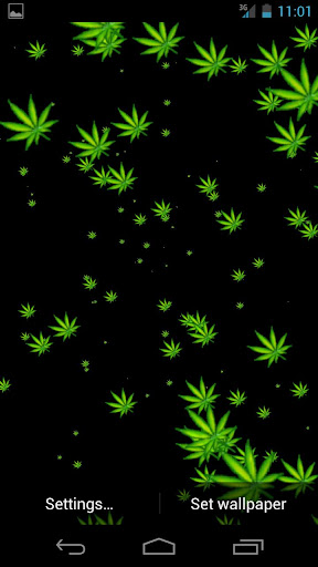 Weed Cosmos Live Wallpaper