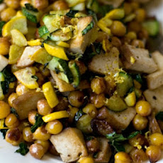 Lemony Chickpea Stir-Fry (Vegan and Yum)