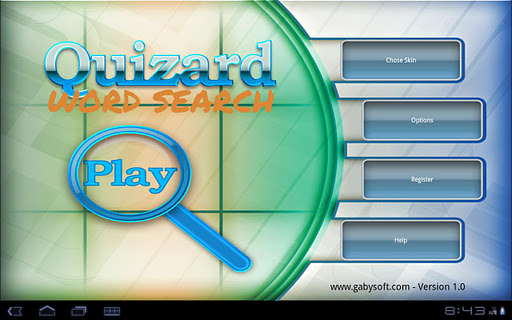 Quizard Word Search