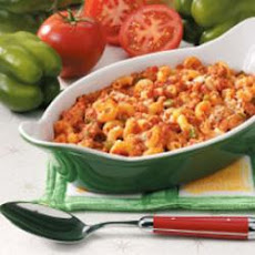 Pizza Macaroni Bake