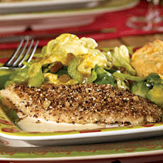 Walnut Chicken with Dijon Cream Sauce