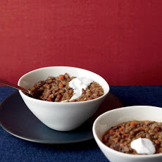 Mushroom And Lentil Soup
