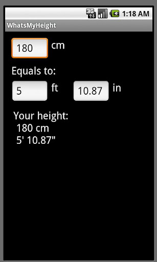 What's My Height