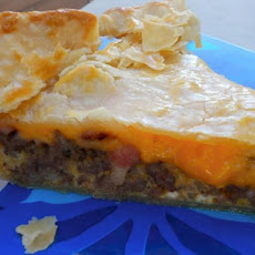 Sausage, Bacon Breakfast Pie