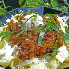 Eggplant Bolognese