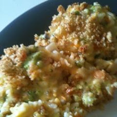 Broccoli Cheese Rice Casserole
