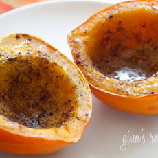 Roasted Acorn Squash with Brown Sugar