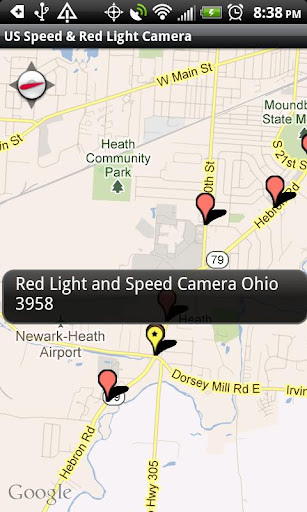 【免費旅遊App】Speed & Red Light Camera Map-APP點子