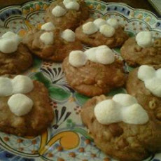 Chocolate Rocky Road Cookies