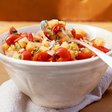 Cantaloupe-and-Cherry Tomato Salsa