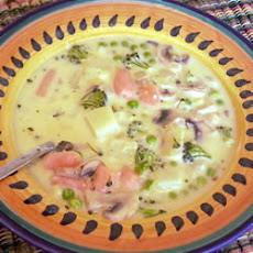 Cheesy Vegetable Soup II