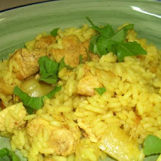 Oven-Baked Chicken Pilaf
