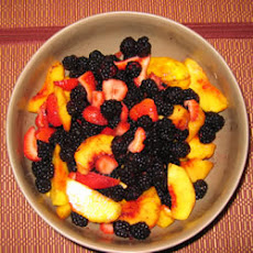 Peach and Berry Salad