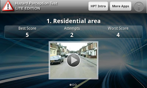 Hazard Perception Test Lite