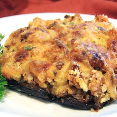 Shrimp Stuffed Portabella Mushrooms