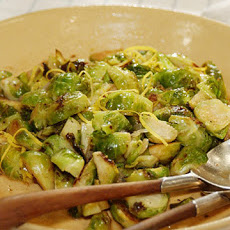 Brussels Sprouts with Warm Lemon Vinaigrette