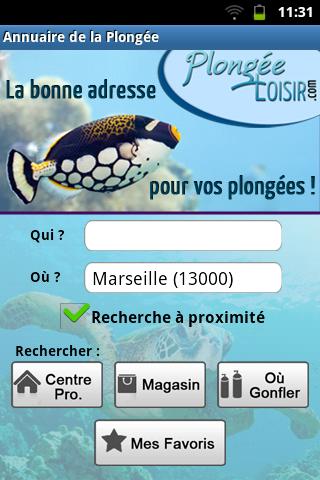 Annuaire de la plongée mobile