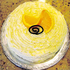 Golden Orange Frosting