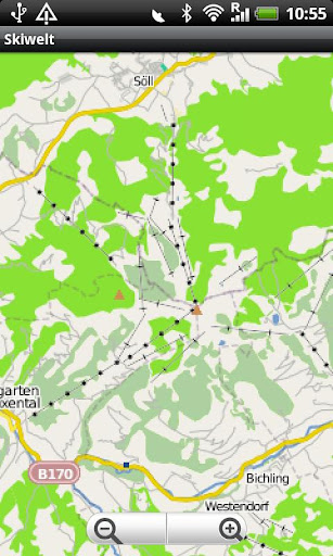 Skiwelt Street Map