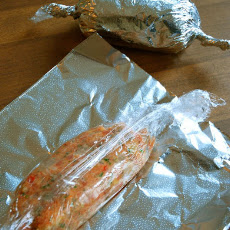 Chicken and Shrimp Meatloaf with Whole Grain Mustard Dipping Sauce