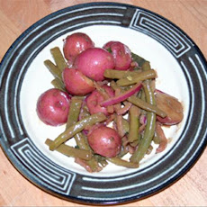 Garden Bean and Potato Salad With Balsamic Vinaigrette
