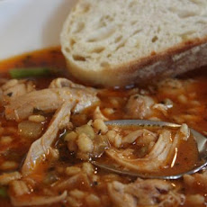 Grandma's Chicken-Barley Soup