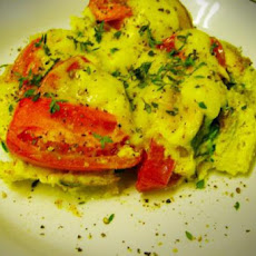 Tomato Spinach Quiche but Not Really a Quiche