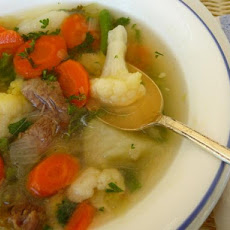 Mom's Vegetable Soup With Chicken or Beef(German Gemuse Suppe)