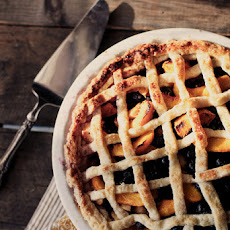 Peach Blueberry Pie