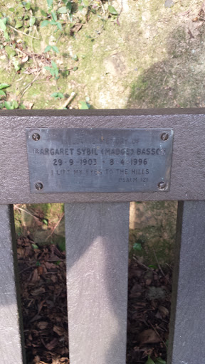 Margaret Basson Memorial Bench