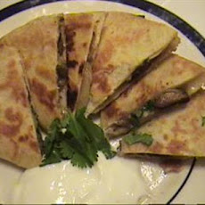 Mushroom Quesadillas