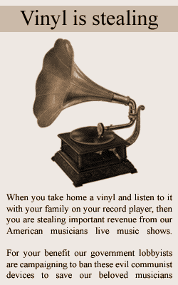 w4 Vinyl is stealing