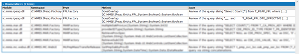 resultados del primer query