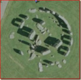 Stonehenge desde GoogleMaps