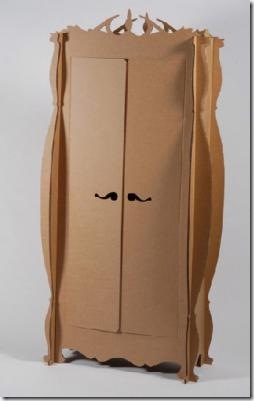 Muebles de cartón