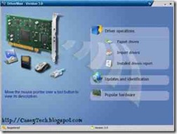 DriverMax helps your hardware drivers up to date and keeps your computer running fast! - Click to Enlarge - CaseyTech