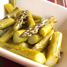 Roasted Asparagus and Garlic