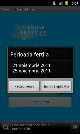 【免費健康App】Calendar Fertilitate-APP點子