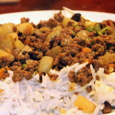 Lamb Khemma / Kheema W/ Peas, Potatoes & Carrots