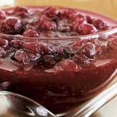 Cranberry Sauce with Roasted Shallots and Port