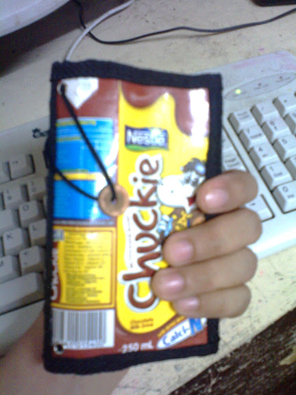 Chuckie Recycled Tetrapack Wallet