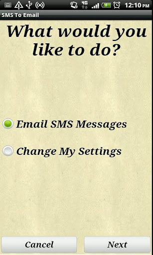SMS To Email
