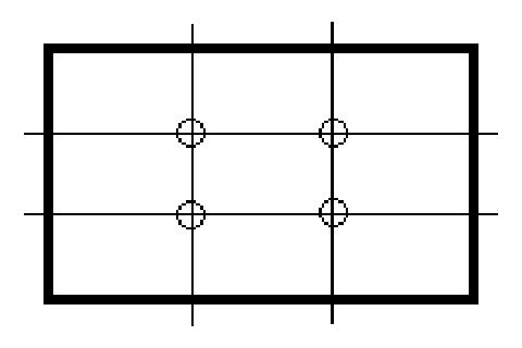 Rule of the Thirds Diagram Rule of the Thirds Diagram