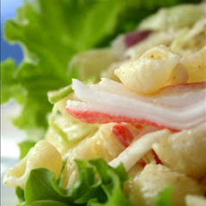 Easy Seashell Krab Salad