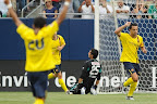 Sergio Rodriguez en gol de Xavi