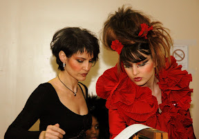 Pr&eacute;sentation de la collection coiffure Extravaganza (printemps-&eacute;t&eacute; 2008) &agrave; Evian par Christine...