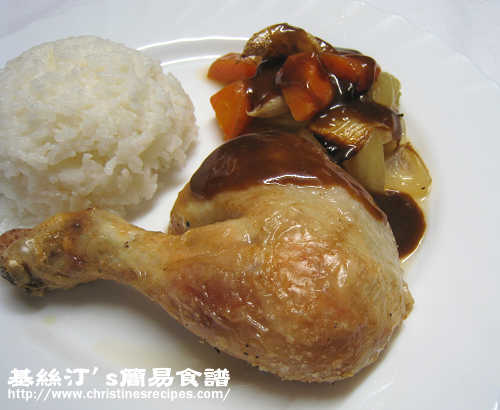 檸檬香草焗雞 Roast Chicken with Lemon and Rosemary02
