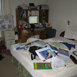 messy/clean house
